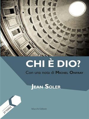 cover image of Chi è dio?